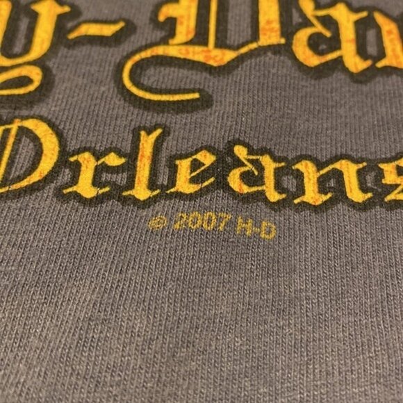 Harley-Davidson New Orleans, LA 2007 tshirt size x-large - Picture 11 of 11